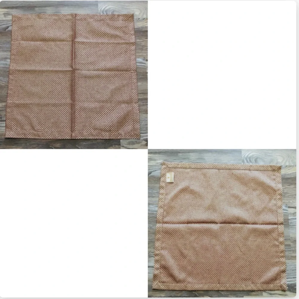Waterford Wine and Gold Cloth Basketweave Napkins set of 11